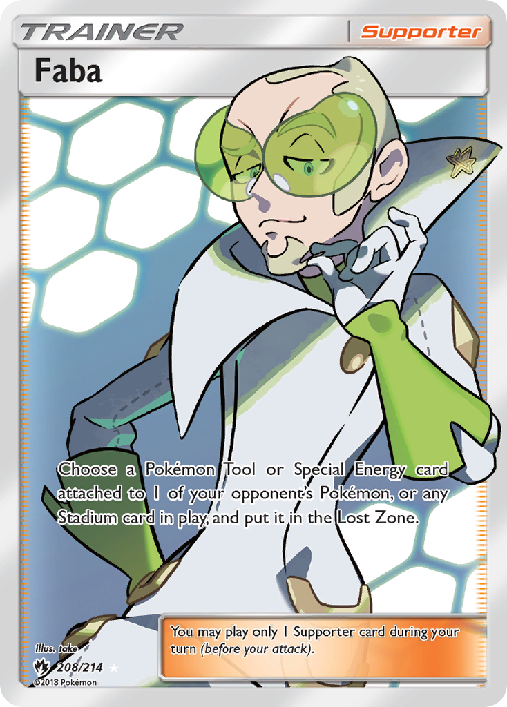 Faba (208/214) [Sun & Moon: Lost Thunder] | Dragon's Lair Comics and Fantasy Houston TX