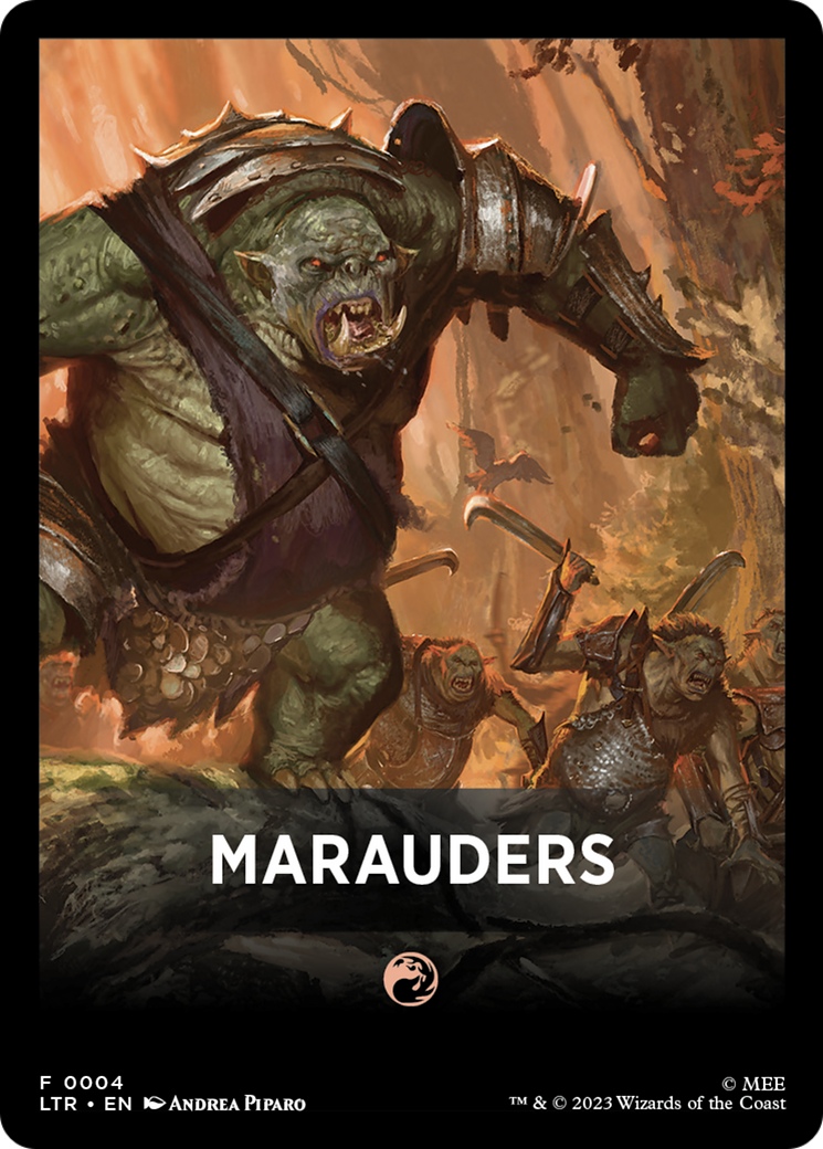 Marauders Theme Card [The Lord of the Rings: Tales of Middle-Earth Tokens] | Dragon's Lair Comics and Fantasy Houston TX