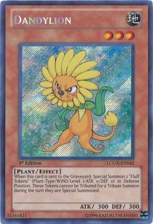 Dandylion [LCGX-EN042] Secret Rare | Dragon's Lair Comics and Fantasy Houston TX