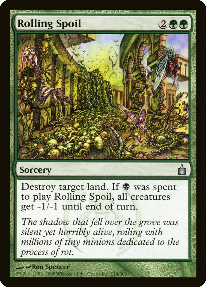 Rolling Spoil [Ravnica: City of Guilds] | Dragon's Lair Comics and Fantasy Houston TX