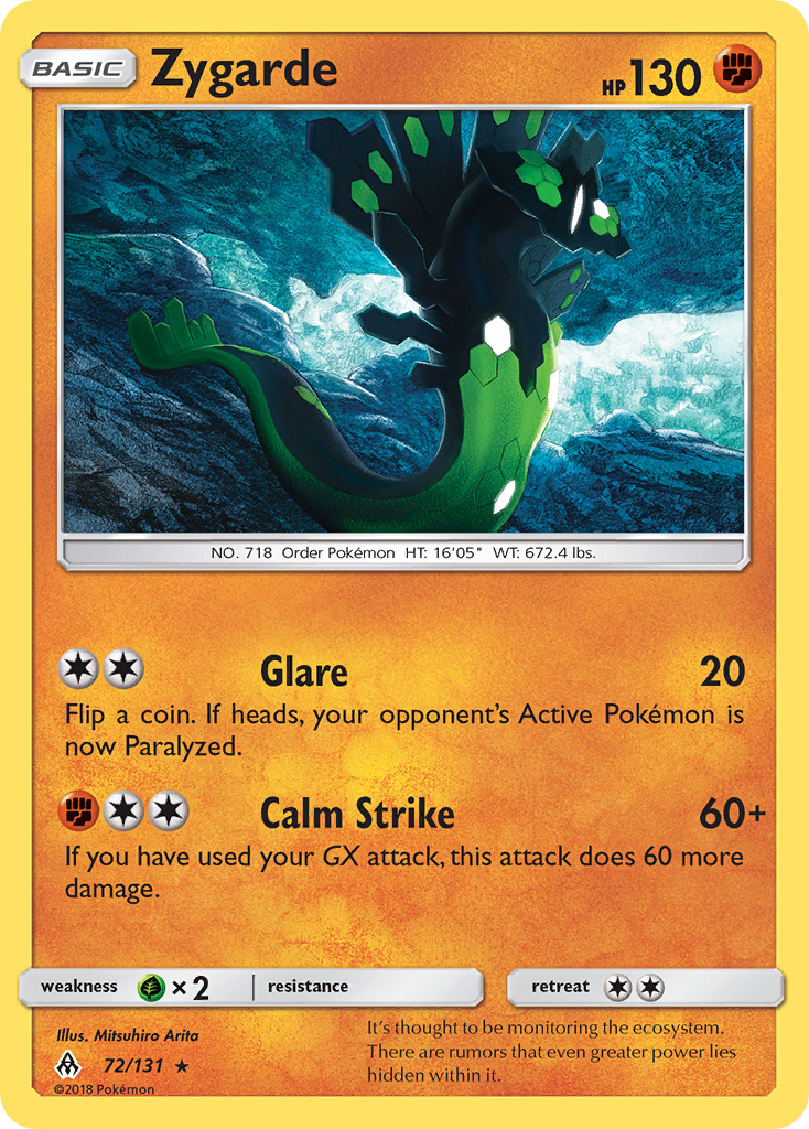 Zygarde (72/131) [Sun & Moon: Forbidden Light] | Dragon's Lair Comics and Fantasy Houston TX