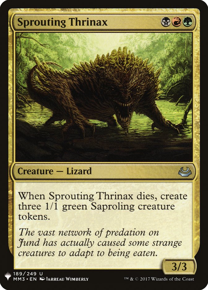 Sprouting Thrinax [Mystery Booster] | Dragon's Lair Comics and Fantasy Houston TX