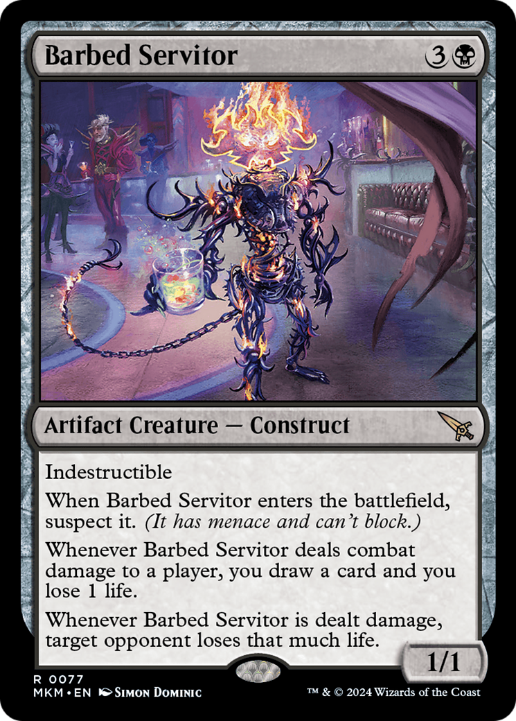 Barbed Servitor [Murders at Karlov Manor] | Dragon's Lair Comics and Fantasy Houston TX