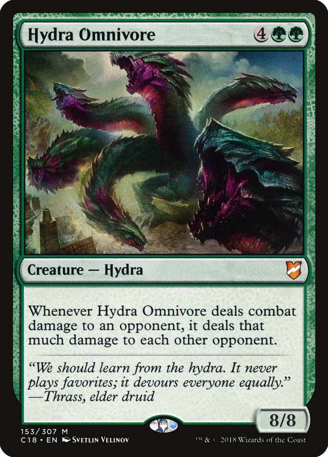 Hydra Omnivore [Commander 2018] | Dragon's Lair Comics and Fantasy Houston TX