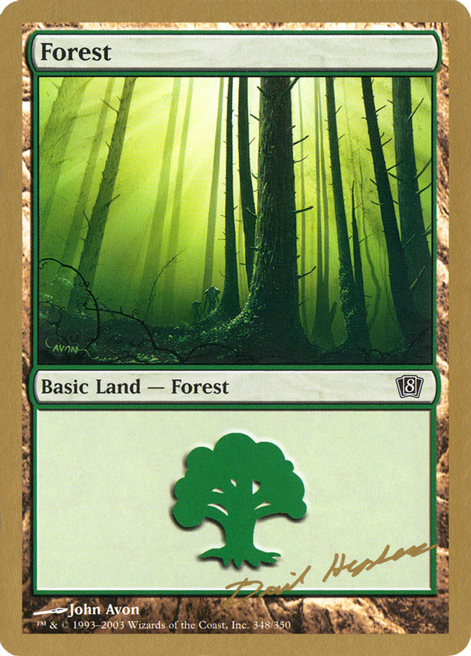 Forest (dh348) (Dave Humpherys) [World Championship Decks 2003] | Dragon's Lair Comics and Fantasy Houston TX