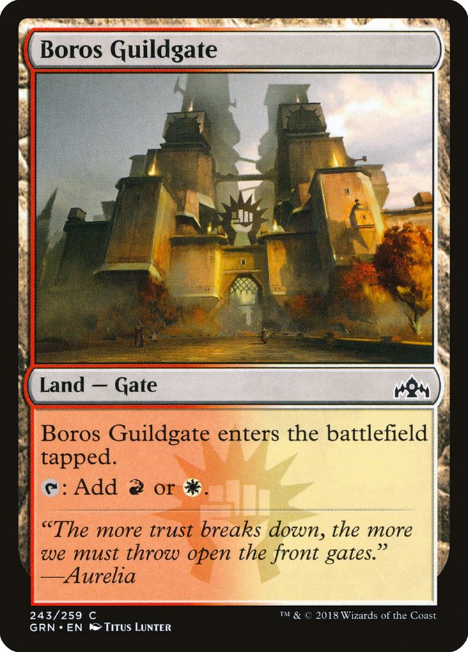 Boros Guildgate (243/259) [Guilds of Ravnica] | Dragon's Lair Comics and Fantasy Houston TX