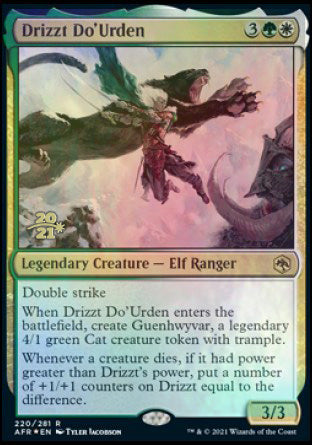 Drizzt Do'Urden [Dungeons & Dragons: Adventures in the Forgotten Realms Prerelease Promos] | Dragon's Lair Comics and Fantasy Houston TX