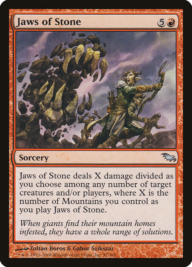 Jaws of Stone [Shadowmoor] | Dragon's Lair Comics and Fantasy Houston TX