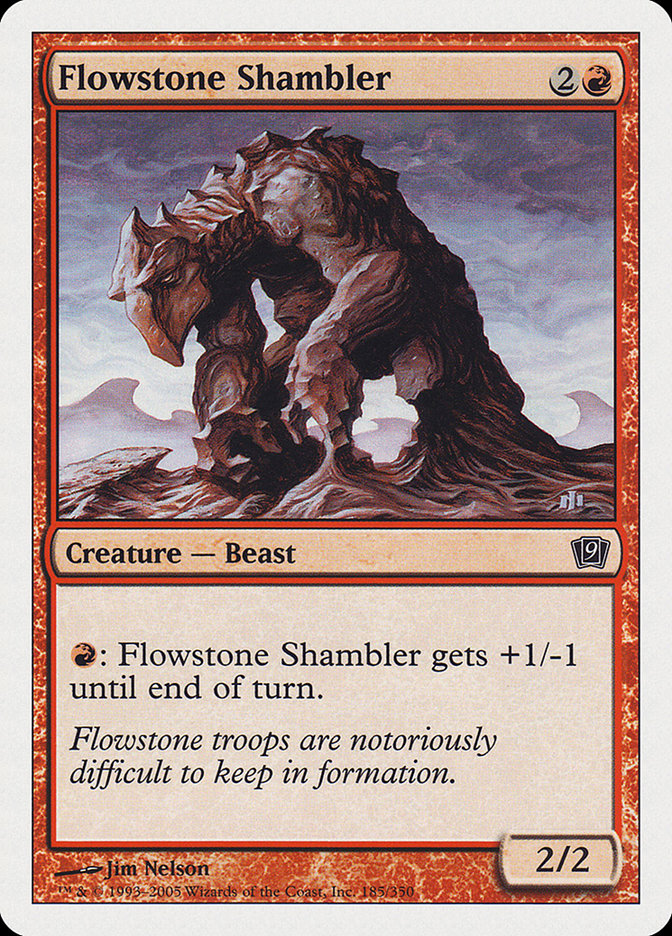 Flowstone Shambler [Ninth Edition] | Dragon's Lair Comics and Fantasy Houston TX