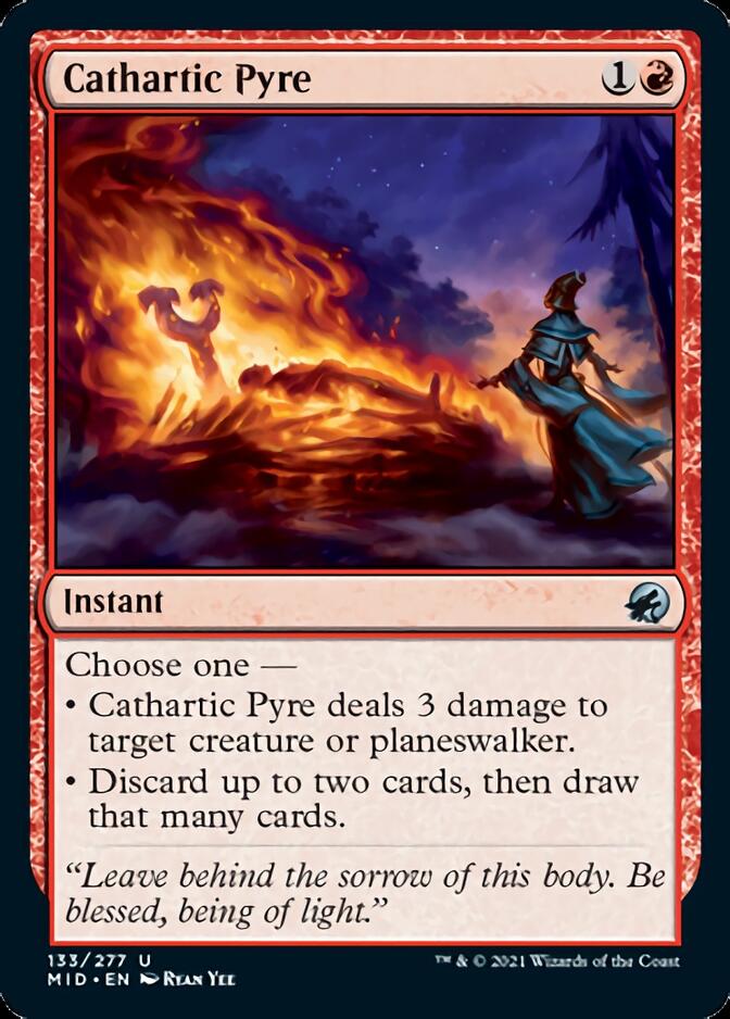 Cathartic Pyre [Innistrad: Midnight Hunt] | Dragon's Lair Comics and Fantasy Houston TX