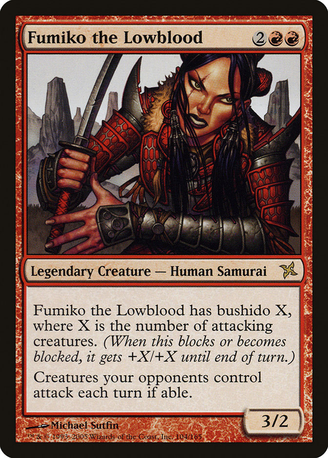 Fumiko the Lowblood [Betrayers of Kamigawa] | Dragon's Lair Comics and Fantasy Houston TX