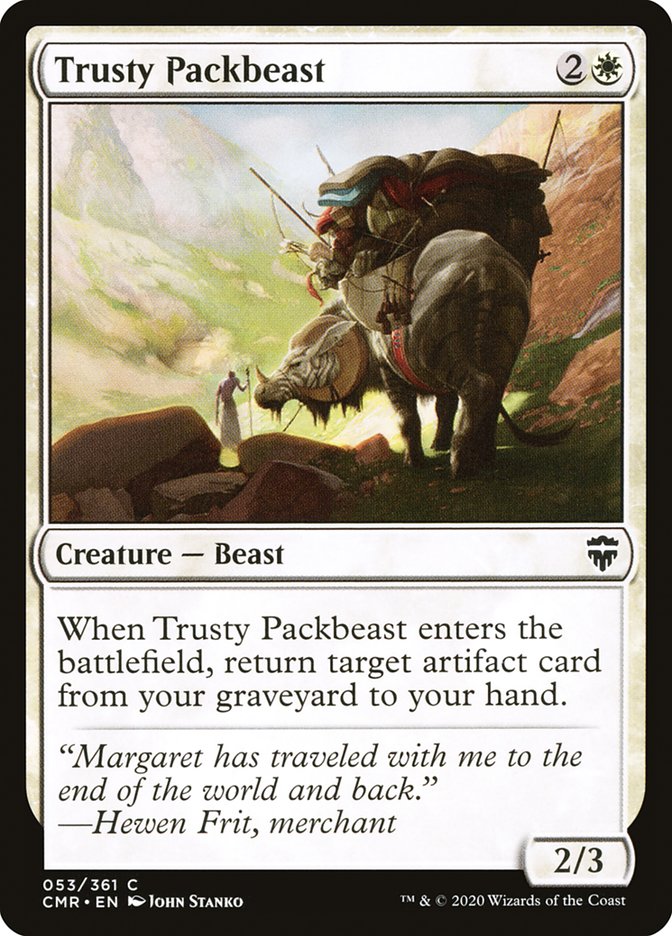 Trusty Packbeast [Commander Legends] | Dragon's Lair Comics and Fantasy Houston TX