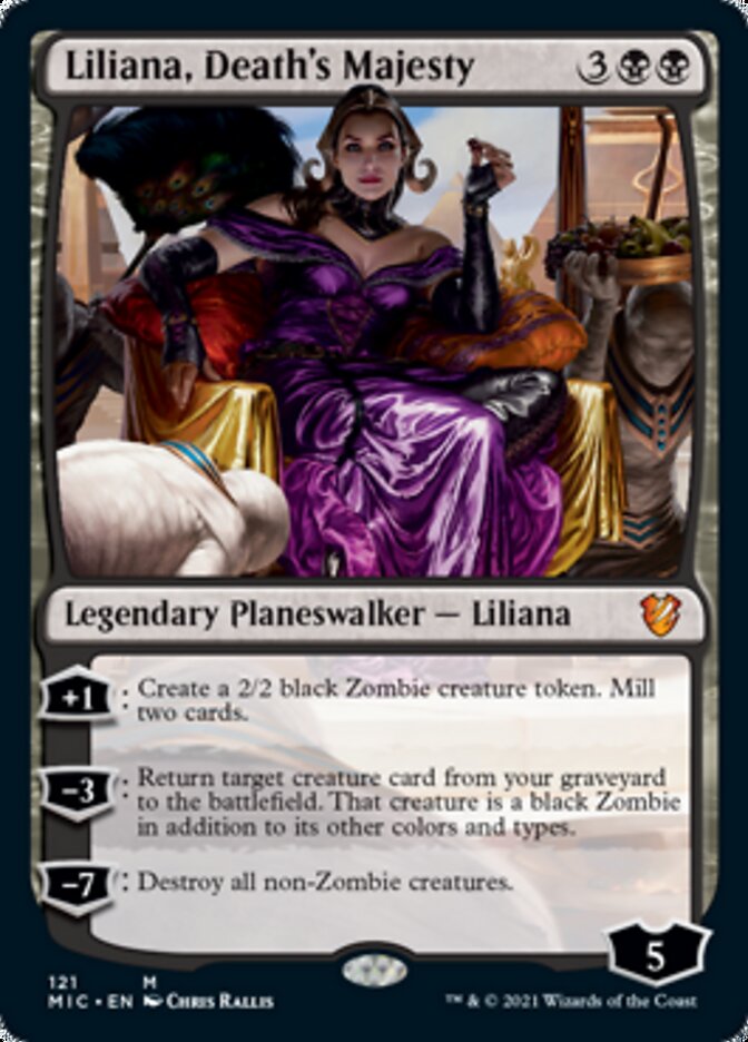 Liliana, Death's Majesty [Innistrad: Midnight Hunt Commander] | Dragon's Lair Comics and Fantasy Houston TX