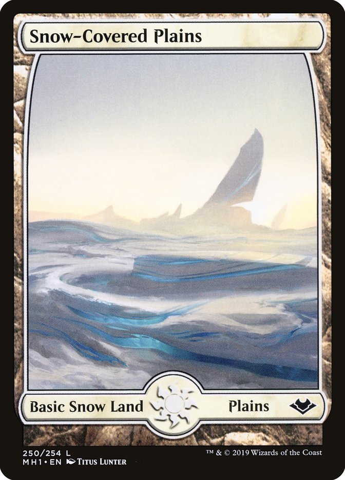 Snow-Covered Plains [Modern Horizons] | Dragon's Lair Comics and Fantasy Houston TX