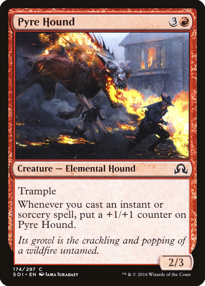 Pyre Hound [Shadows over Innistrad] | Dragon's Lair Comics and Fantasy Houston TX