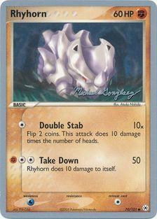 Rhyhorn (70/101) (King of the West - Michael Gonzalez) [World Championships 2005] | Dragon's Lair Comics and Fantasy Houston TX