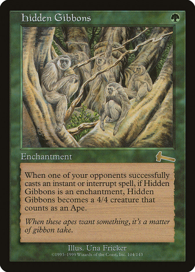 Hidden Gibbons [Urza's Legacy] | Dragon's Lair Comics and Fantasy Houston TX