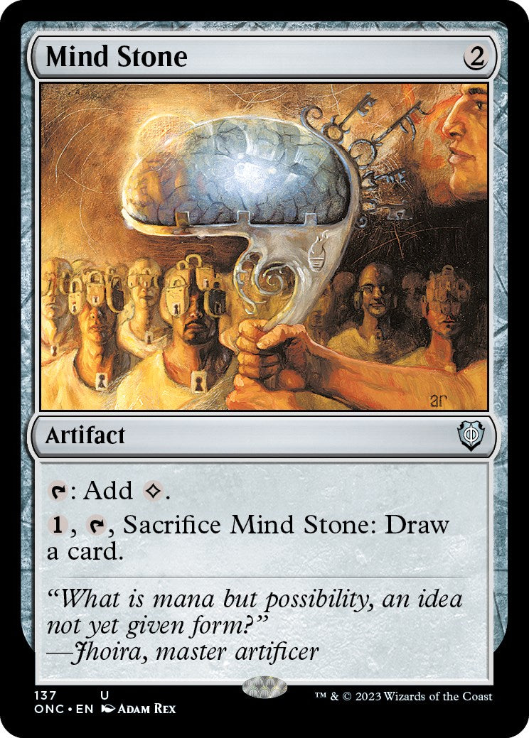 Mind Stone [Phyrexia: All Will Be One Commander] | Dragon's Lair Comics and Fantasy Houston TX