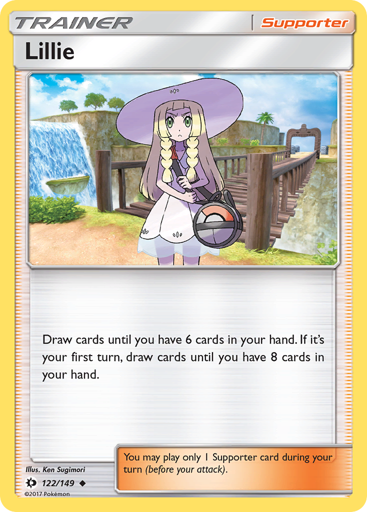 Lillie (122/149) [Sun & Moon: Base Set] | Dragon's Lair Comics and Fantasy Houston TX