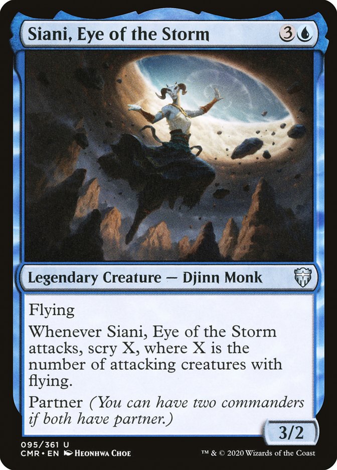 Siani, Eye of the Storm [Commander Legends] | Dragon's Lair Comics and Fantasy Houston TX