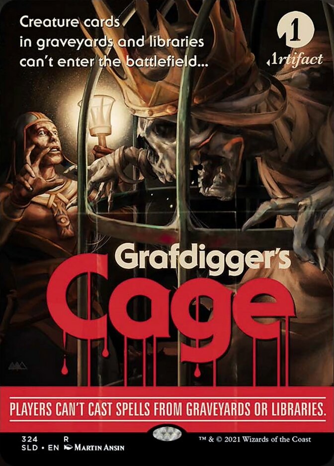 Grafdigger's Cage [Secret Lair Drop Series] | Dragon's Lair Comics and Fantasy Houston TX