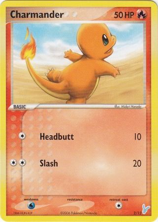 Charmander (2/12) [EX: Trainer Kit 2 - Minun] | Dragon's Lair Comics and Fantasy Houston TX