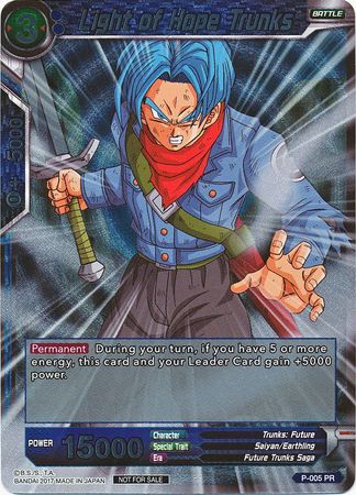 Light of Hope Trunks (P-005) [Promotion Cards] | Dragon's Lair Comics and Fantasy Houston TX