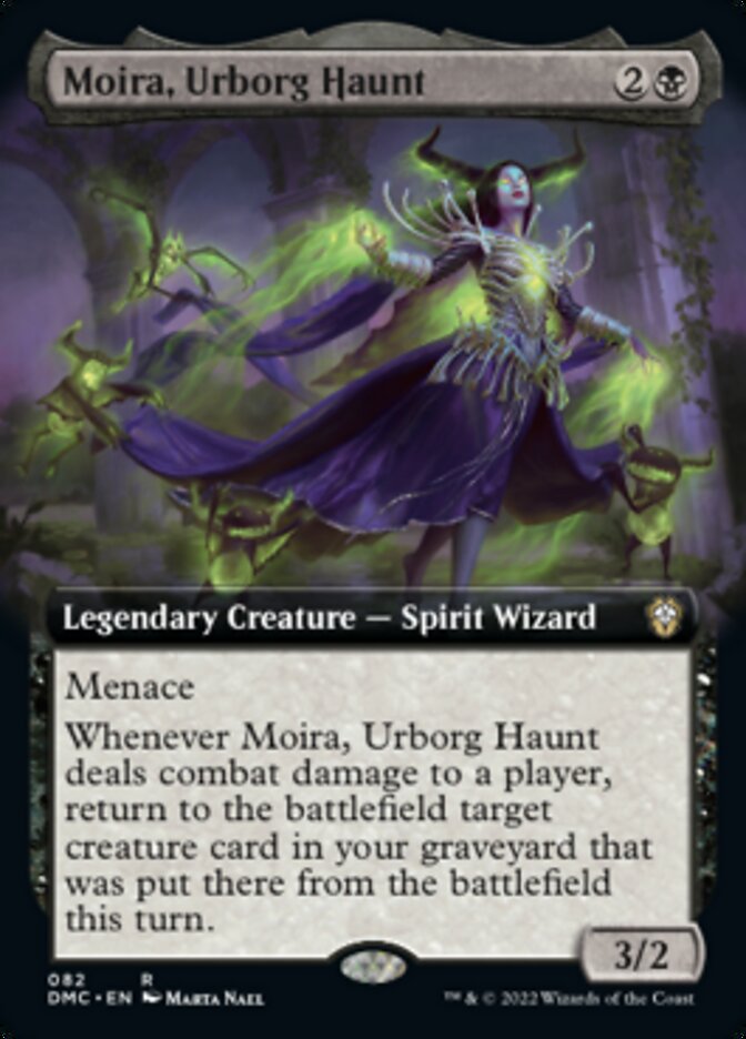 Moira, Urborg Haunt (Extended Art) [Dominaria United Commander] | Dragon's Lair Comics and Fantasy Houston TX