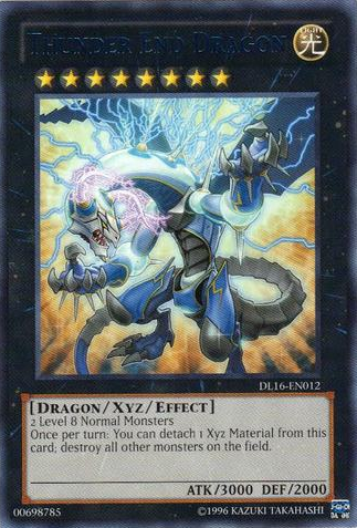 Thunder End Dragon (Blue) [DL16-EN012] Rare | Dragon's Lair Comics and Fantasy Houston TX