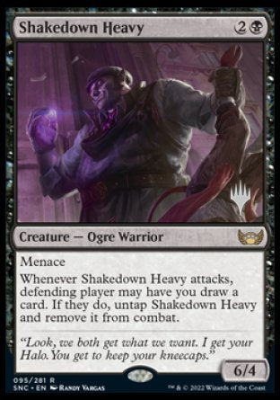 Shakedown Heavy (Promo Pack) [Streets of New Capenna Promos] | Dragon's Lair Comics and Fantasy Houston TX