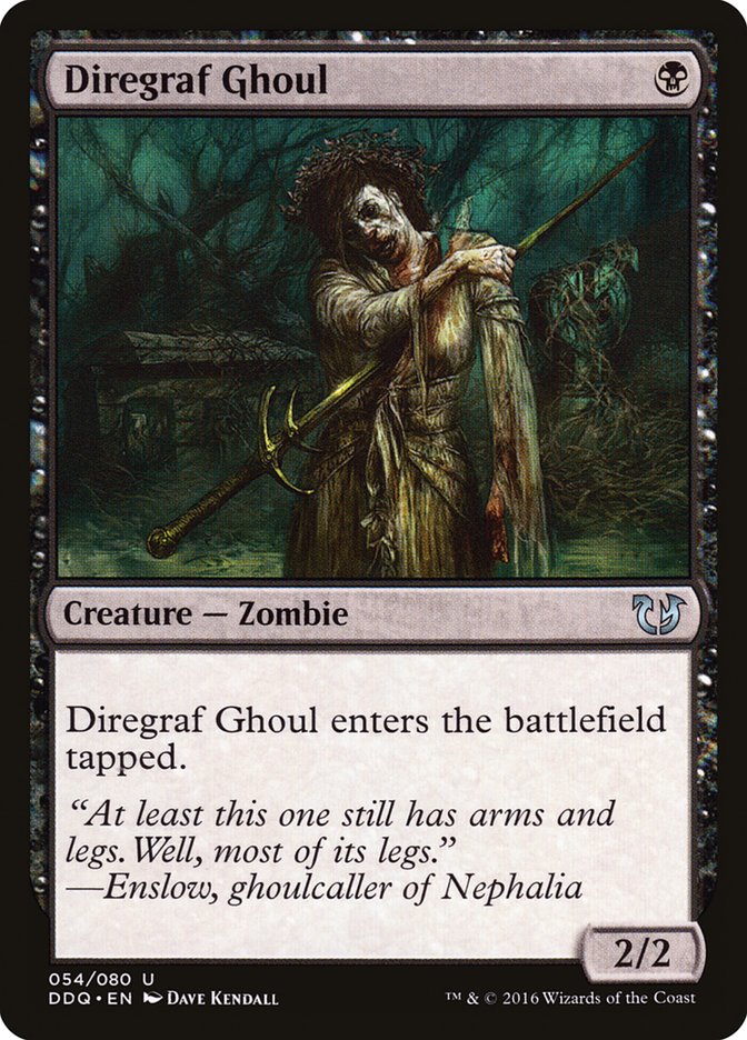 Diregraf Ghoul [Duel Decks: Blessed vs. Cursed] | Dragon's Lair Comics and Fantasy Houston TX