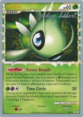 Celebi (92/102) (CMT - Zachary Bokhari) [World Championships 2012] | Dragon's Lair Comics and Fantasy Houston TX