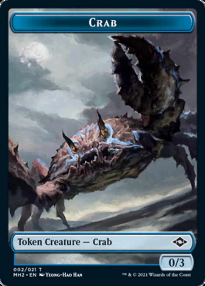 Crab Token [Modern Horizons 2 Tokens] | Dragon's Lair Comics and Fantasy Houston TX