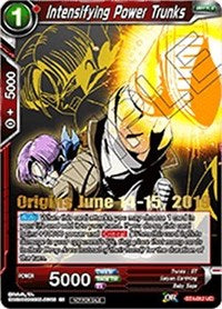 Intensifying Power Trunks (Origins 2019) (BT4-012_PR) [Tournament Promotion Cards] | Dragon's Lair Comics and Fantasy Houston TX