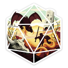 Forged Gaming: D&D Themed Vinyl Stickers | Dragon's Lair Comics and Fantasy Houston TX