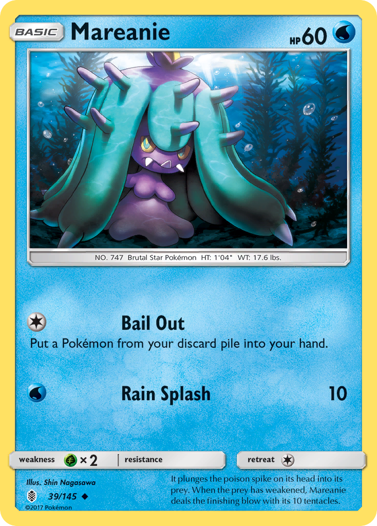 Mareanie (39/145) [Sun & Moon: Guardians Rising] | Dragon's Lair Comics and Fantasy Houston TX