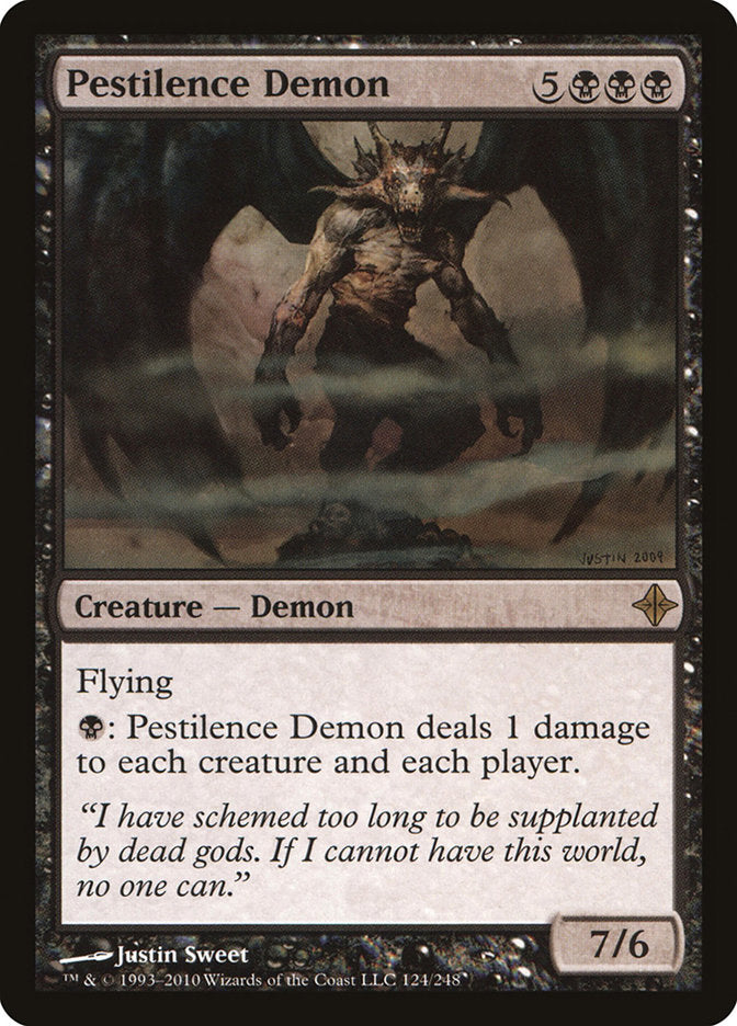 Pestilence Demon [Rise of the Eldrazi] | Dragon's Lair Comics and Fantasy Houston TX