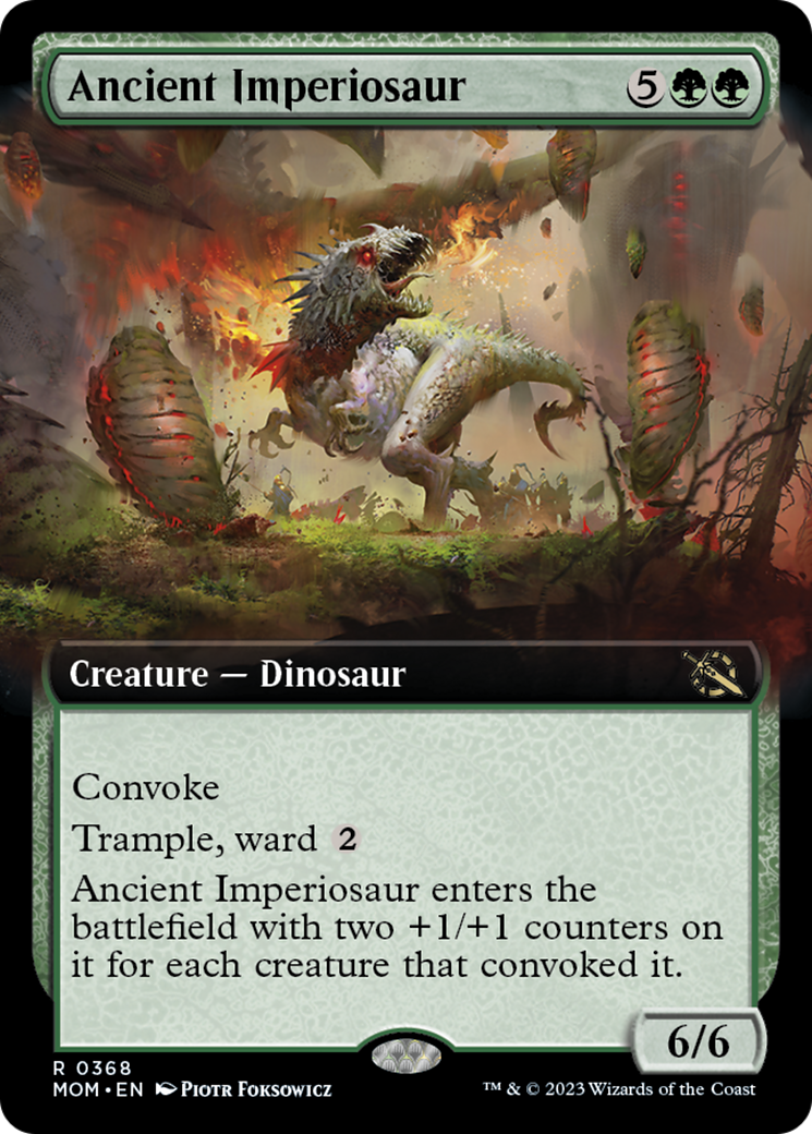 Ancient Imperiosaur (Extended Art) [March of the Machine] | Dragon's Lair Comics and Fantasy Houston TX