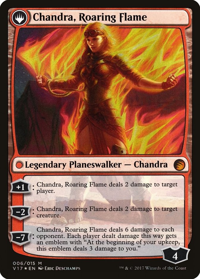 Chandra, Fire of Kaladesh // Chandra, Roaring Flame [From the Vault: Transform] | Dragon's Lair Comics and Fantasy Houston TX