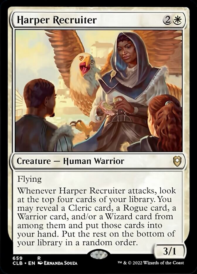 Harper Recruiter [Commander Legends: Battle for Baldur's Gate] | Dragon's Lair Comics and Fantasy Houston TX