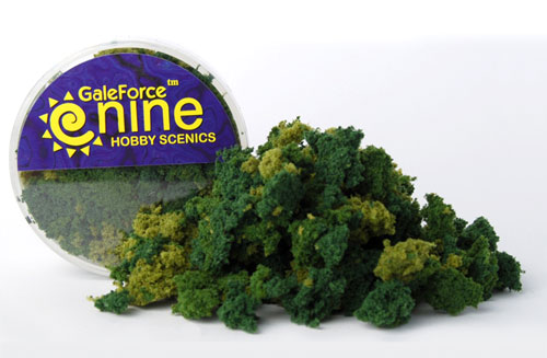 Gale Force 9 Miniatures Tools: Hobby Round Summer 3 Color Clump Foliage | Dragon's Lair Comics and Fantasy Houston TX