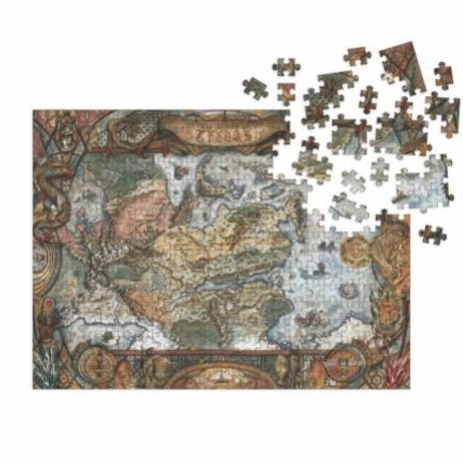 1000 Piece Puzzle: Dragon Age: Map of Thedas | Dragon's Lair Comics and Fantasy Houston TX