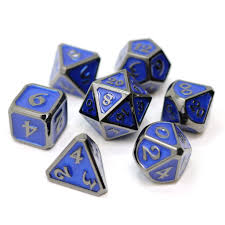 Die Hard Dice Mythica Sinister Sapphire Poly 7 Set | Dragon's Lair Comics and Fantasy Houston TX