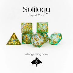 NTSD Liquid Core Dice Sets, Assorted Styles | Dragon's Lair Comics and Fantasy Houston TX