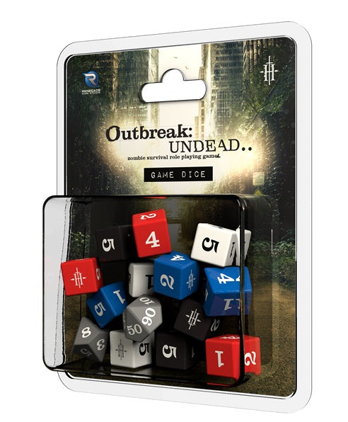 Outbreak: Undead Second Edition RPG Game Dice | Dragon's Lair Comics and Fantasy Houston TX