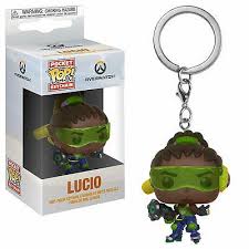 Funko Pop! Overwatch Lucio Key Chain | Dragon's Lair Comics and Fantasy Houston TX