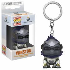 Funko Pop! Overwatch Winston Key Chain | Dragon's Lair Comics and Fantasy Houston TX