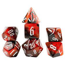 RPG Dice Set (7): Cherry Nebula | Dragon's Lair Comics and Fantasy Houston TX