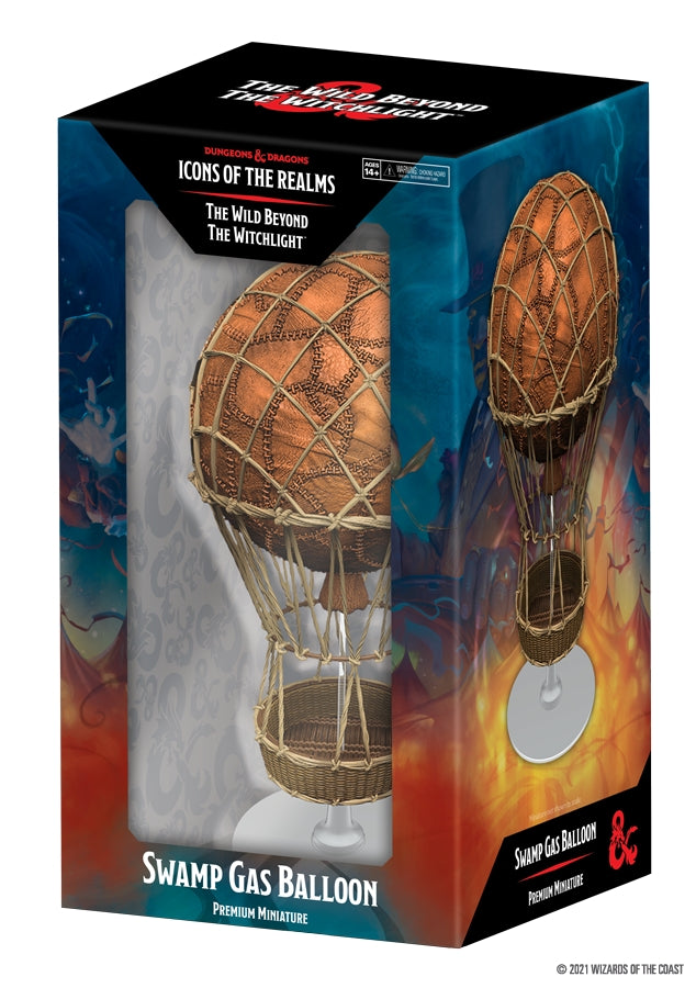 Wizkids Dungeons and Dragons: Icons of the Realms Set 20 The Wild Beyond the Witchlight - Swamp Gas Balloon Premium Set | Dragon's Lair Comics and Fantasy Houston TX