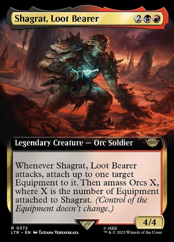 Shagrat, Loot Bearer (Extended Art) [The Lord of the Rings: Tales of Middle-Earth] | Dragon's Lair Comics and Fantasy Houston TX